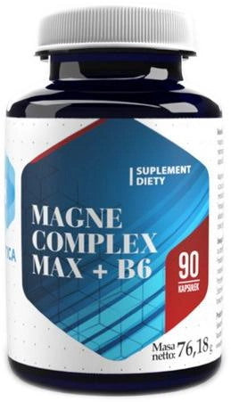 MAGNESIUMYHDISTE + B6 / 90 kaps.