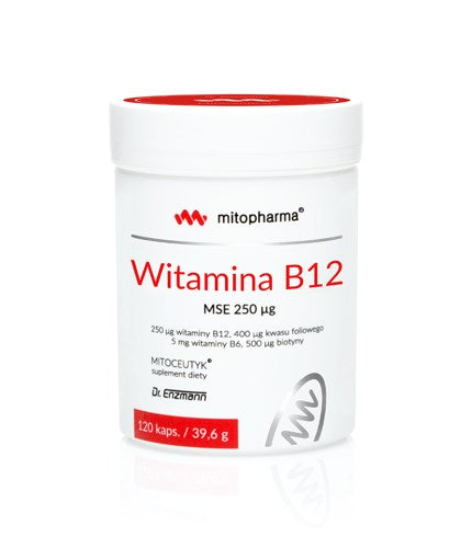 B12-VITAMIINI / MSE / 250 mcg / 120 kaps.