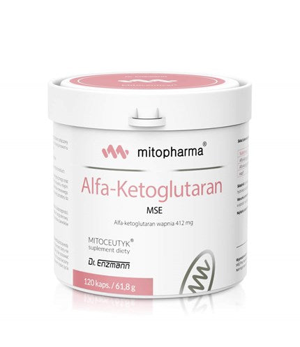 ALFA-KETOGLUTARAATTI / MSE Alpha-Ketoglutarate / 120 kaps.