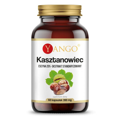 HEVOSKASTANJA-UUTE / 20% AESIINIA / 60 kaps.