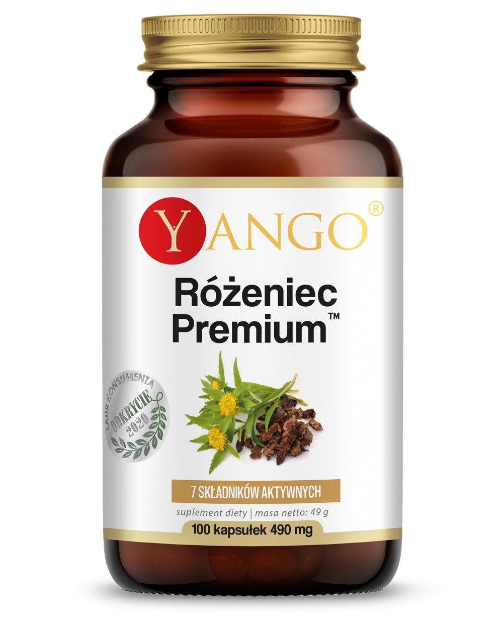 RHODIOLA PREMIUM UUTE / 100 kaps.