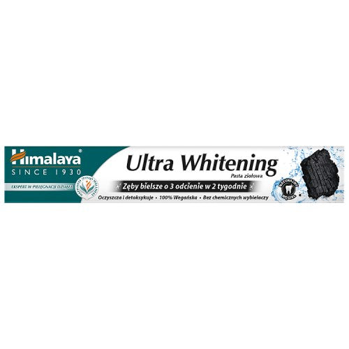 HIMALAYA Gum Expert Ultra Whitening herbal paste with activated charcoal (75 ml)