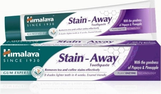 HIMALAYA Stain-Away Toothpaste (75 ml / 2.5 fl. oz.)