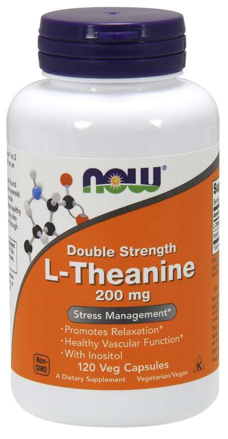 L-TEANIINI + INOSITOLI / 200 mg / 120 vkaps.