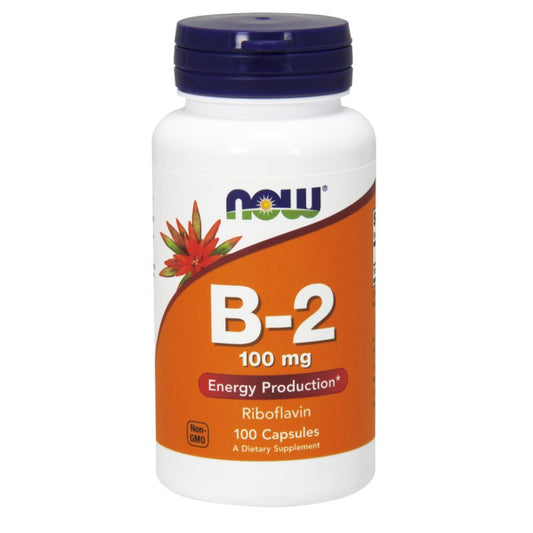 NOW FOODS B-2, 100 mg (100 Kapseln)