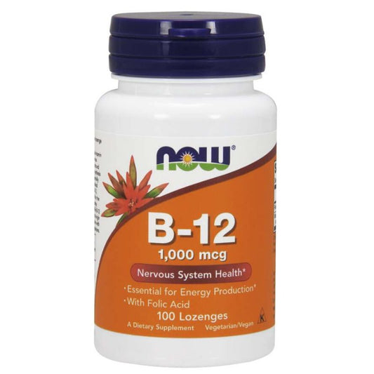 NOW FOODS B-12, 1000 mcg (100 Lutschtabletten)