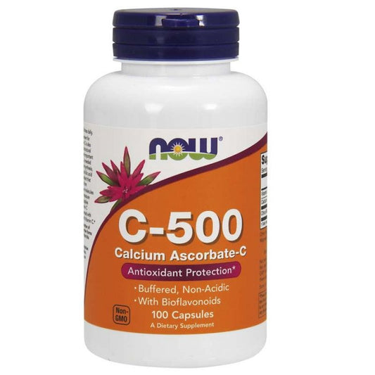 C-500 KALSIUMASKORBAATTI / PUSKUROITU / 100 kaps.
