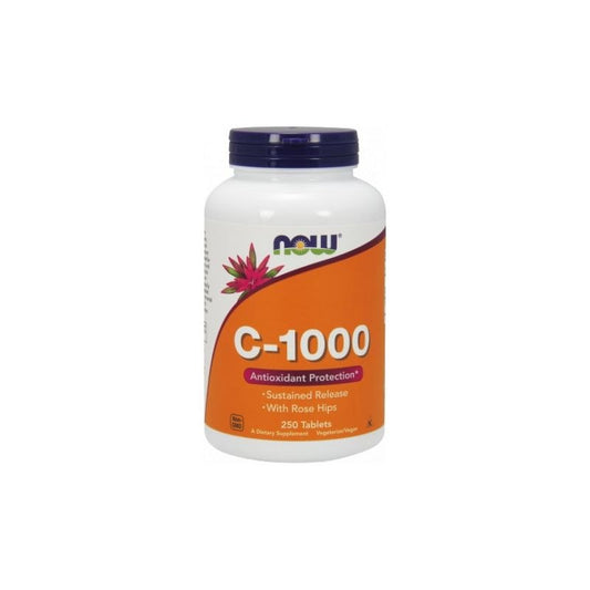 C-VITAMIINI / 1000 mg / RUUSUNMARJAJAUHE / PITKÄVAIKUTTEINEN / 250 tabl.