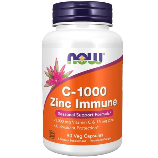 C-1000 ZINC IMMUNE / C-VITAMIINI + SINKKI / 90 vkaps.