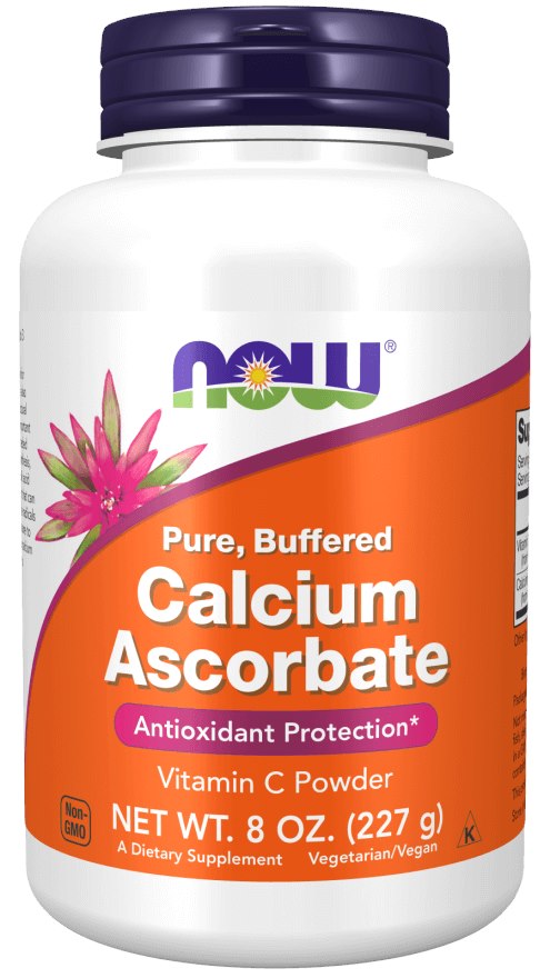 NOW FOODS Calcium Ascorbate - Vitamin C Powder (227 g / 8 oz.)