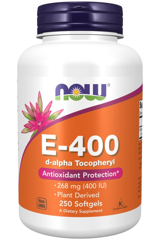 NOW FOODS E-400 (250 sgels)