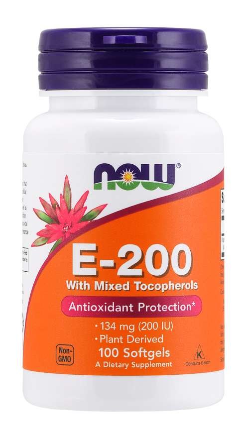 NOW FOODS E-200 Mixed Toc (100 sgels)