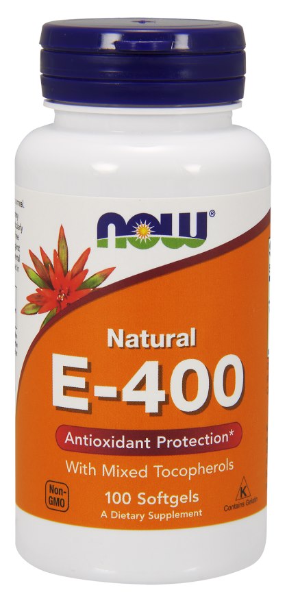 NOW FOODS E-400 Mixed Toc (100 sgels)