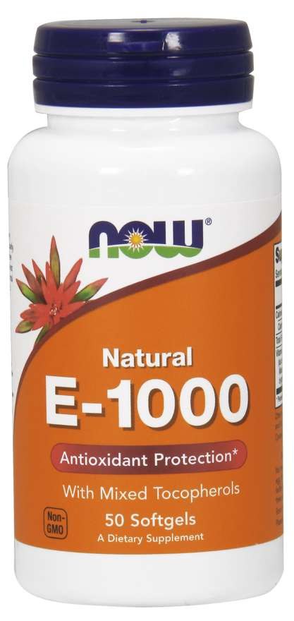 NOW FOODS E-1000 Mixed Toc (50 sgels)