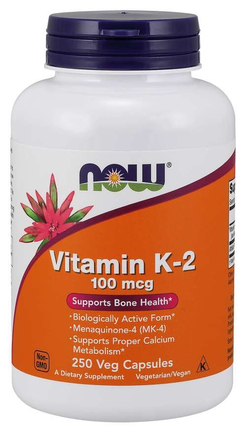 K-2 MK4 / BIOLOGISESTI AKTIIVINEN / 100 mcg / 250 vkaps.