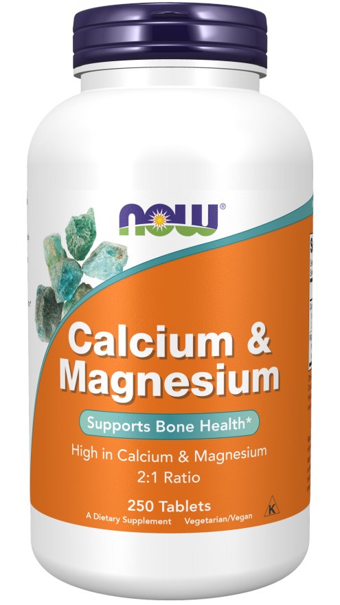 NOW FOODS Calcium & Magnesium (250 tabs)