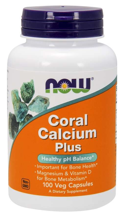 NOW FOODS Coral Calcium Plus (100 vcaps)