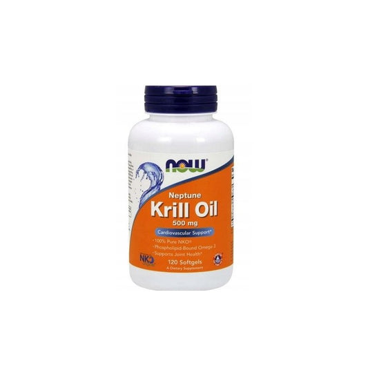 NOW FOODS Krill Oil Neptune, 500 mg (120 sgels)