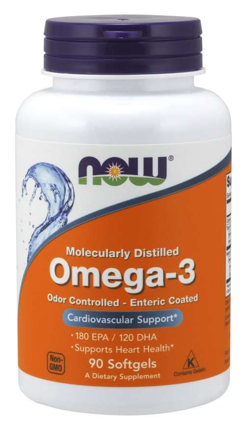 NOW FOODS Omega-3 Enteric (90 sgels)