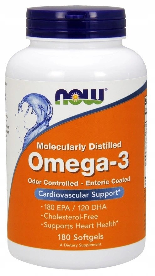 NOW FOODS Omega-3 Enteric (180 sgels)