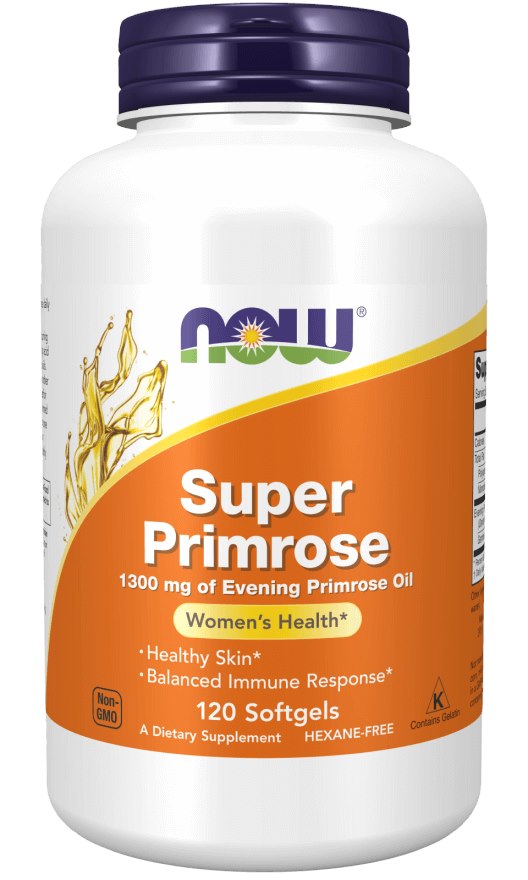 SUPER PRIMROSE / HELOKKIÖLJY / 1300 mg / 120 pehmokapselia