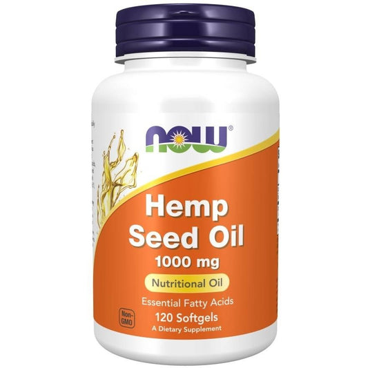 NOW FOODS Hemp Seed Oil (120 caps.)