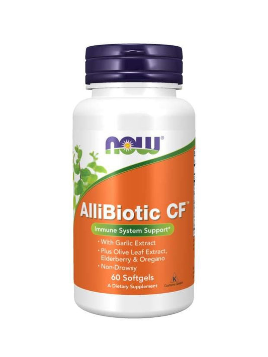 NOW FOODS Allibiotic CF (60 Weichkapseln)