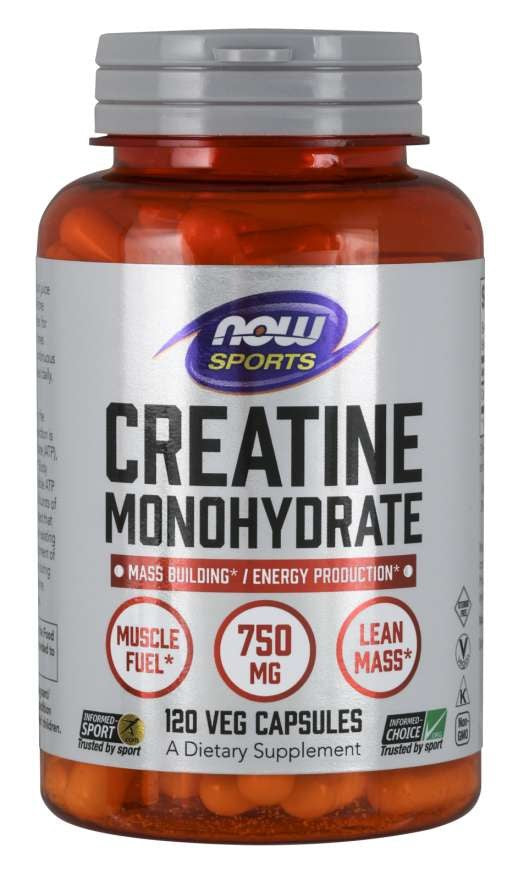 KREATIINIMONOHYDRAATTI / 750 mg / 120 kaps.