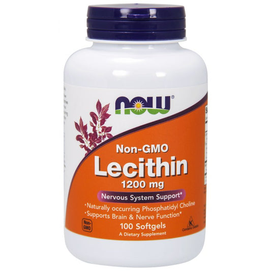 LESITIINI / GMO-VAPAA / 1200 mg / 100 pehmokapselia