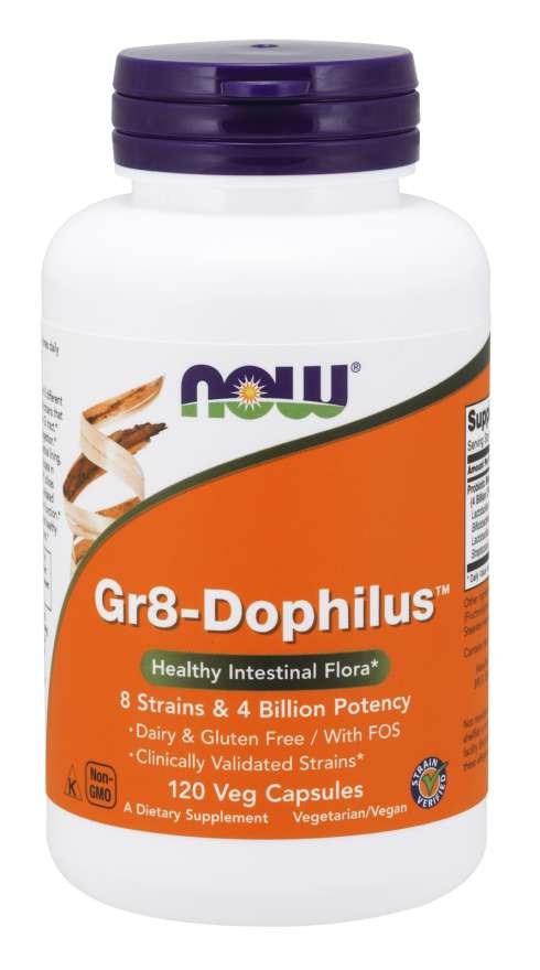 NOW FOODS Gr8-Dophilus (120 Kapseln)