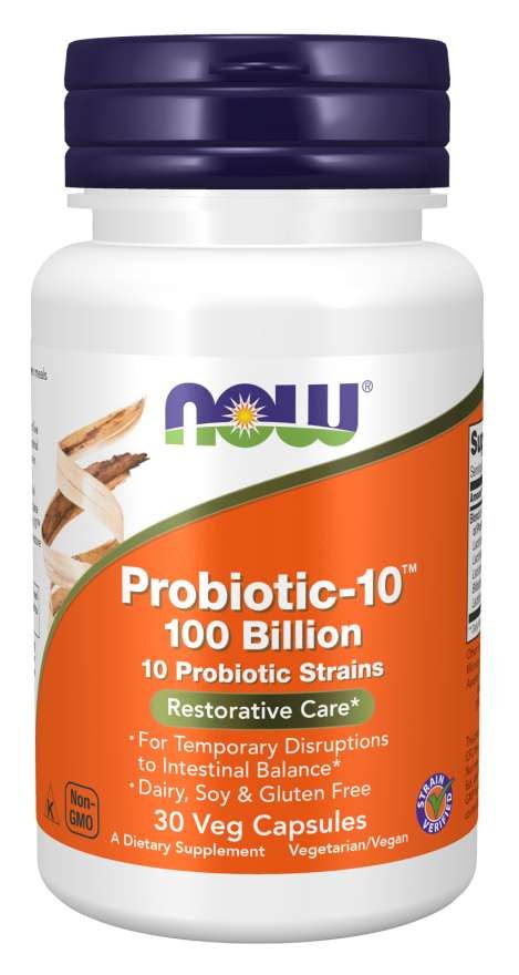 PROBIOTIC-10 / 10 KANTAA / 100 MILJARDIA MHB / 30 vkaps.