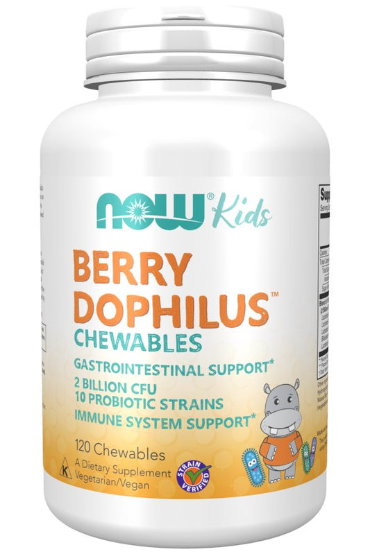 NOW FOODS Berrydophilus Kinder (120 Lutschtabletten)