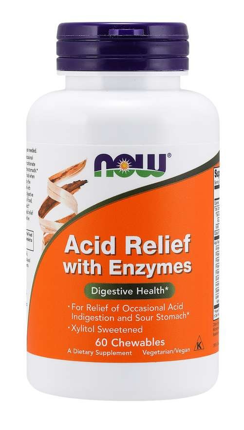 ACID RELIEF / NÄRÄSTYKSEEN / 60 purutablettia