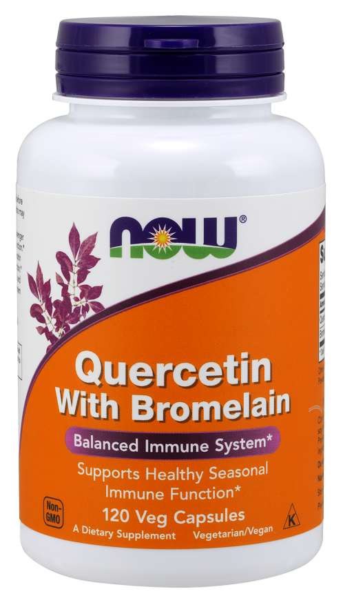KVERSETIINI + BROMELAIINI / 800 mg + 165 mg / 120 Vkaps.