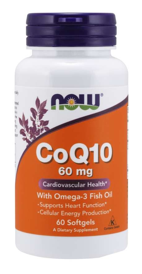 KOENTSYYMI Q10 + OMEGA-3 / 60 mg / 60 pehmokapselia