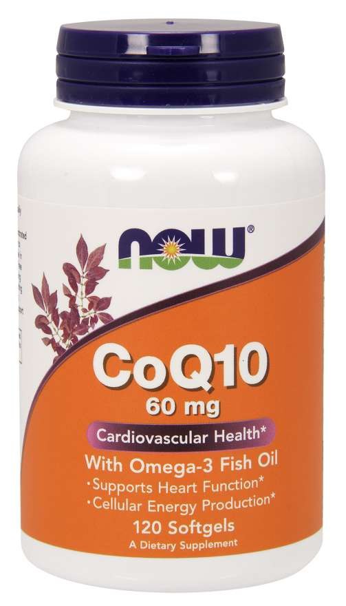 KOENTSYYMI Q10 + OMEGA-3 / 60 mg / 120 pehmokapselia