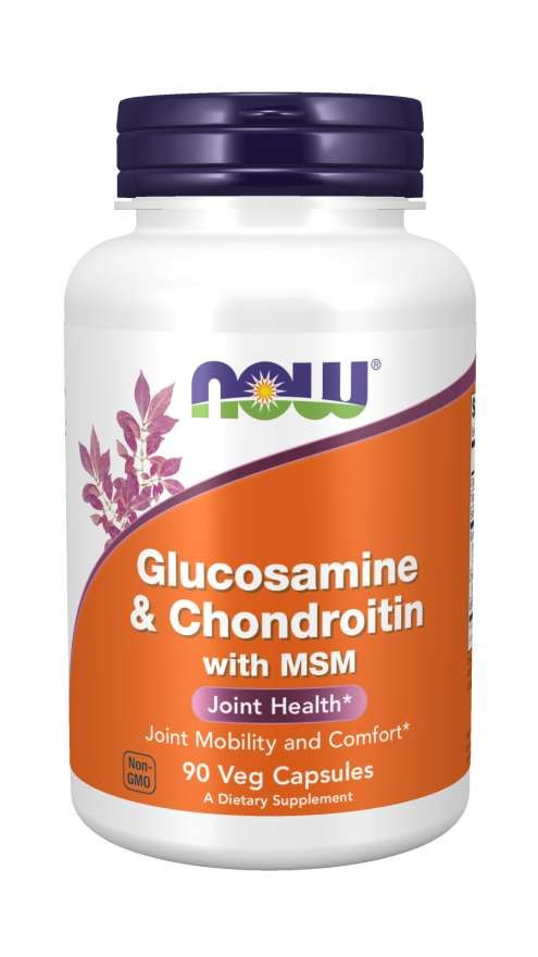NOW FOODS Glucosamine & Chondroitin with MSM (90 caps)