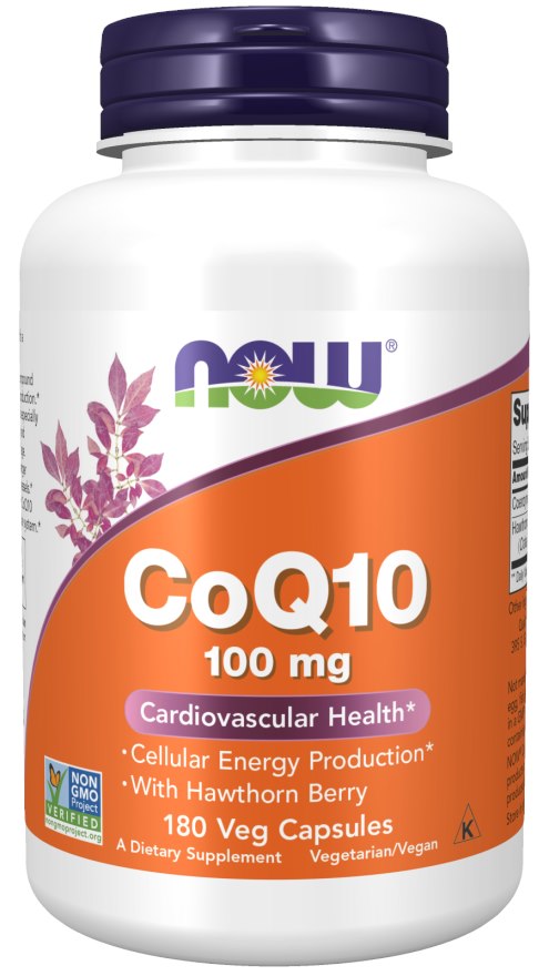 KOENTSYYMI Q10 + ORAPIHLAJA / 100 mg / 180 kaps.