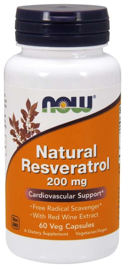 LUONNOLLINEN RESVERATROLI + PUNAVIINIUUTE / 200 mg / 60 vkaps.