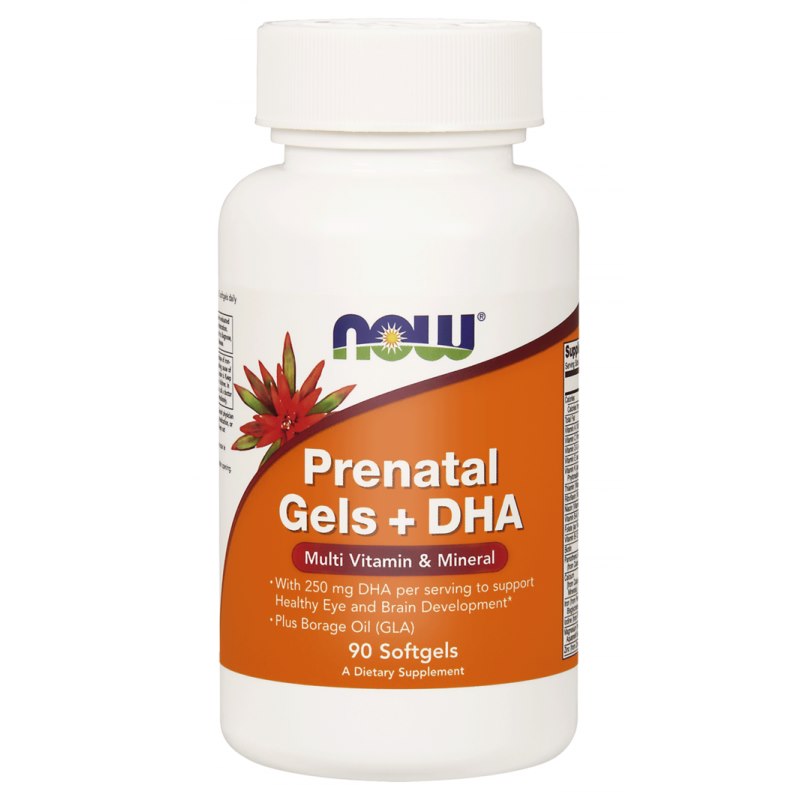 PRE-NATAL MONIVITAMIINI + DHA / 90 pehmokapselia