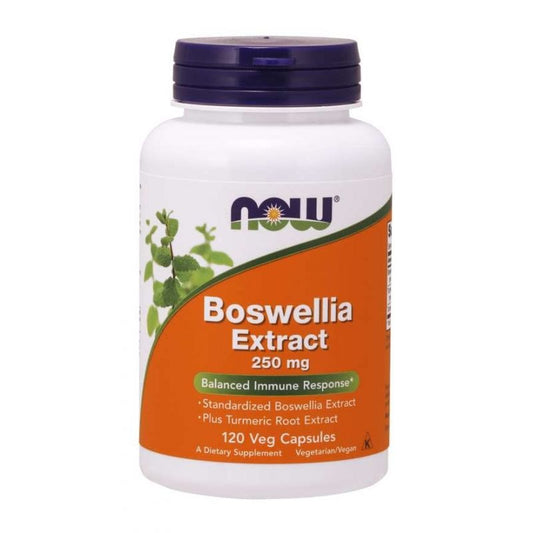 NOW FOODS Boswellia Extract, 250 mg (120 veg caps)