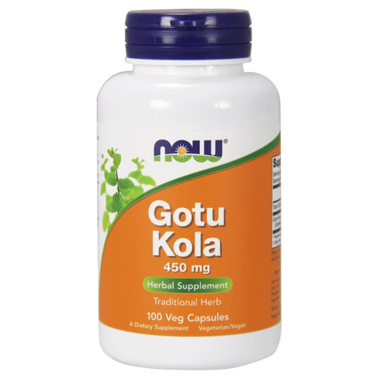 NOW FOODS Gotu Kola, 450 mg (100 vcaps)