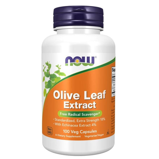 OLIIVINLEHTIUUTE + ECHINACEA / 100 kaps.
