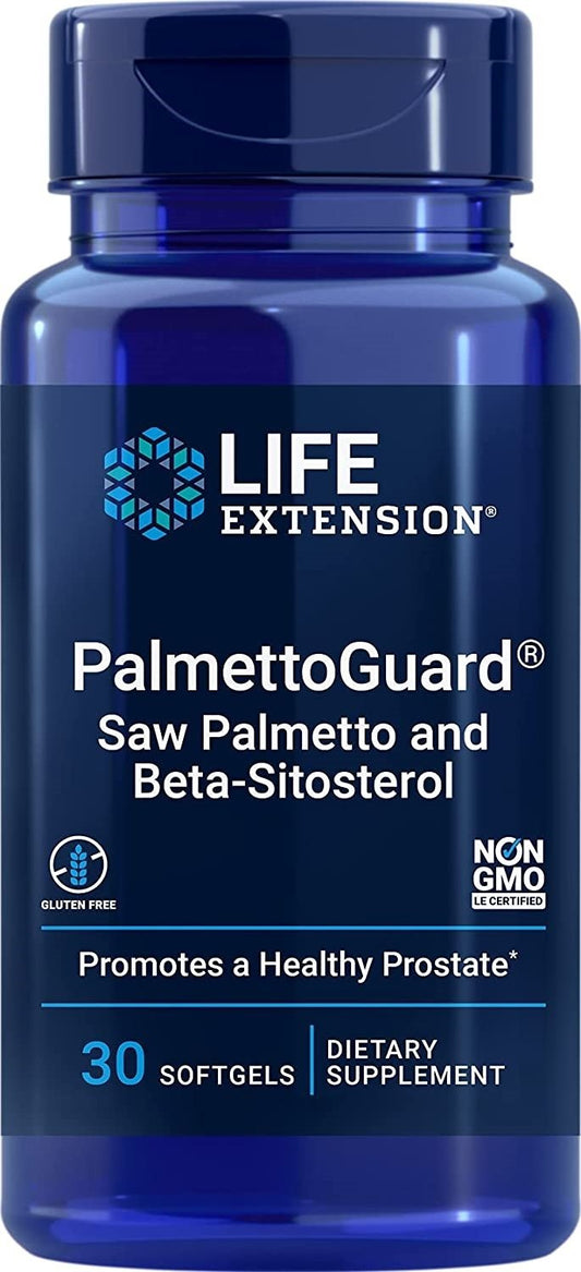 PALMETTOGUARD / SAHAPALMU-UUTE + BETA-SISTEROLI / 30 pehmokapselia