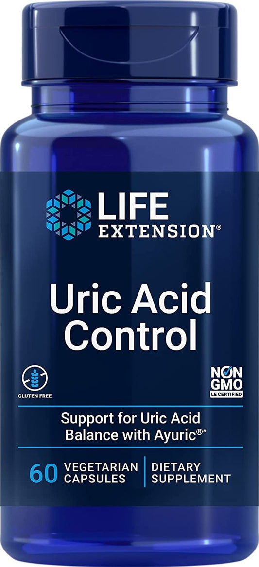 URIC ACID CONTROL / VIRTSAHAPON HALLINTA / 60 kaps.