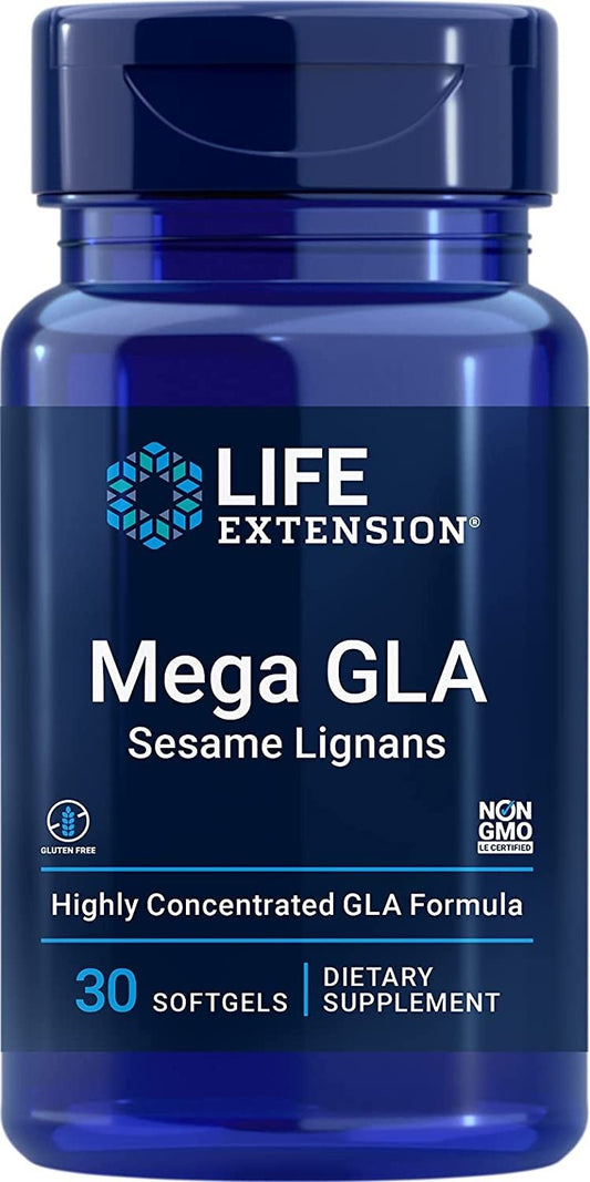 MEGA GLA + SEESAMILIGNAANIT / 400 mg / 30 pehmokapselia