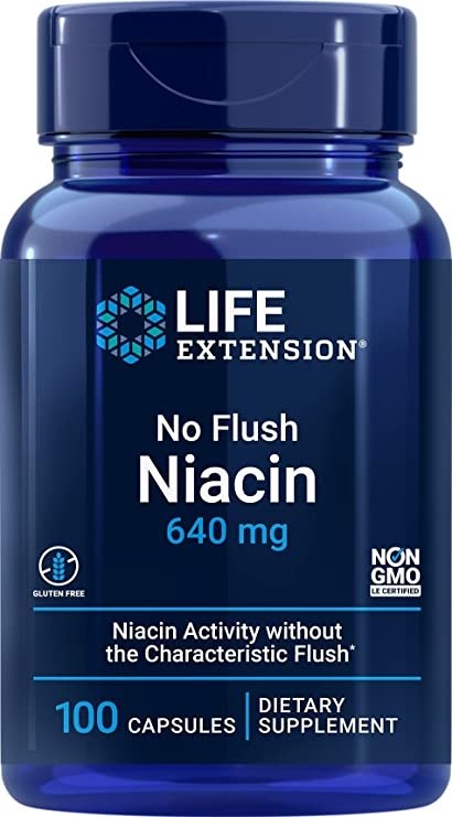 NO FLUSH NIASIINI / 800 mg / 100 kaps.
