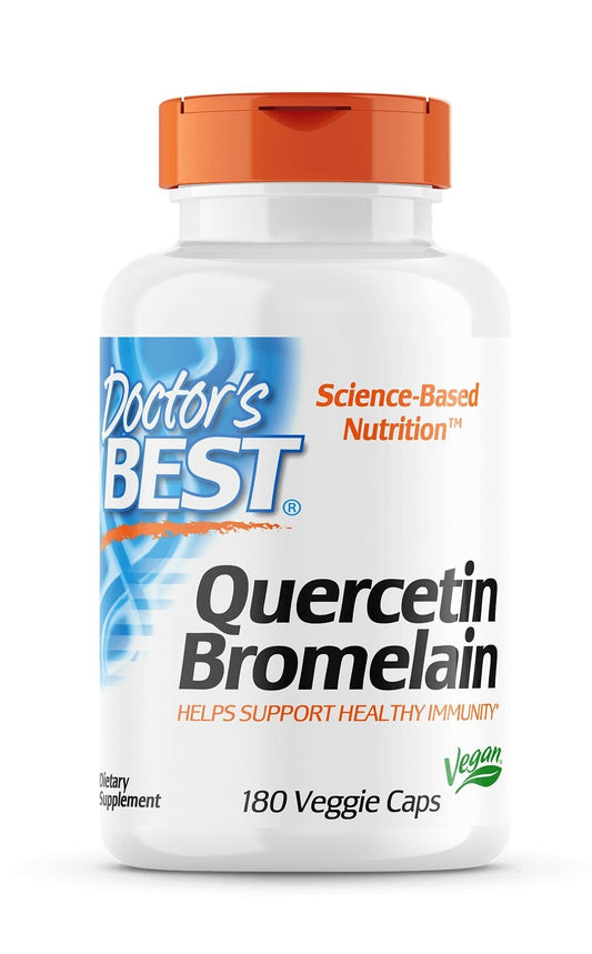 KVERSETIII + BROMELAIINI / 500 mg / 180 vkaps.