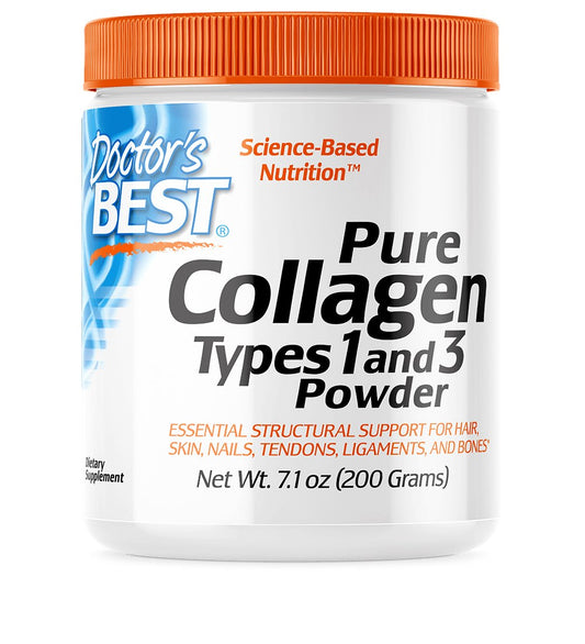 HYDROLYSOITU KOLLAGEENI / TYYPIT 1 + 3 / JAUHE / 200 g