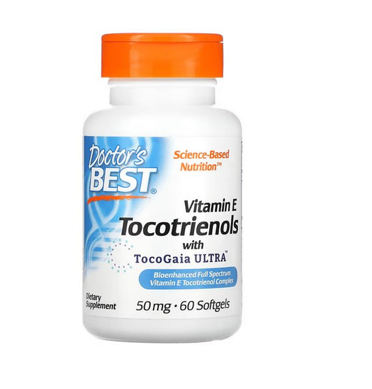 DOCTOR'S BEST Tocotrienols, 50 mg (60 Softgels)